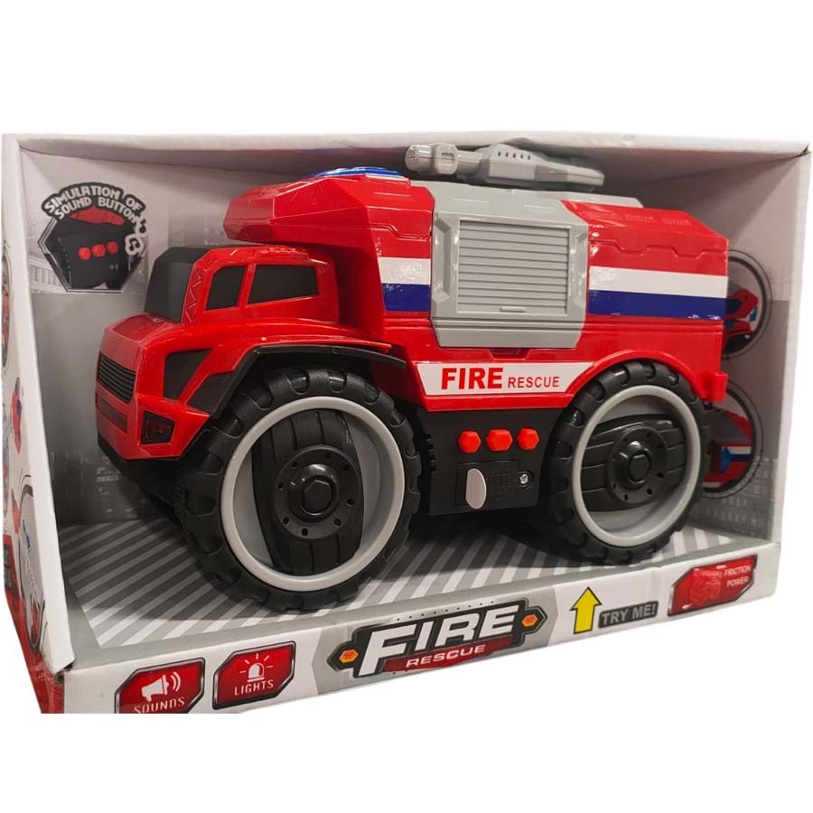 Işıklı ve Sesli İtfaiye Kamyonu 1:16 