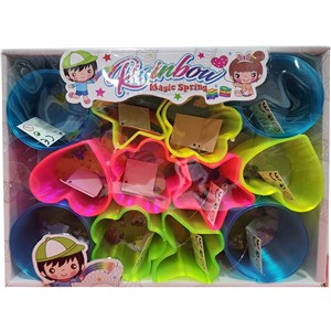 Geometrik Şekilli Renkli Stres Halkası