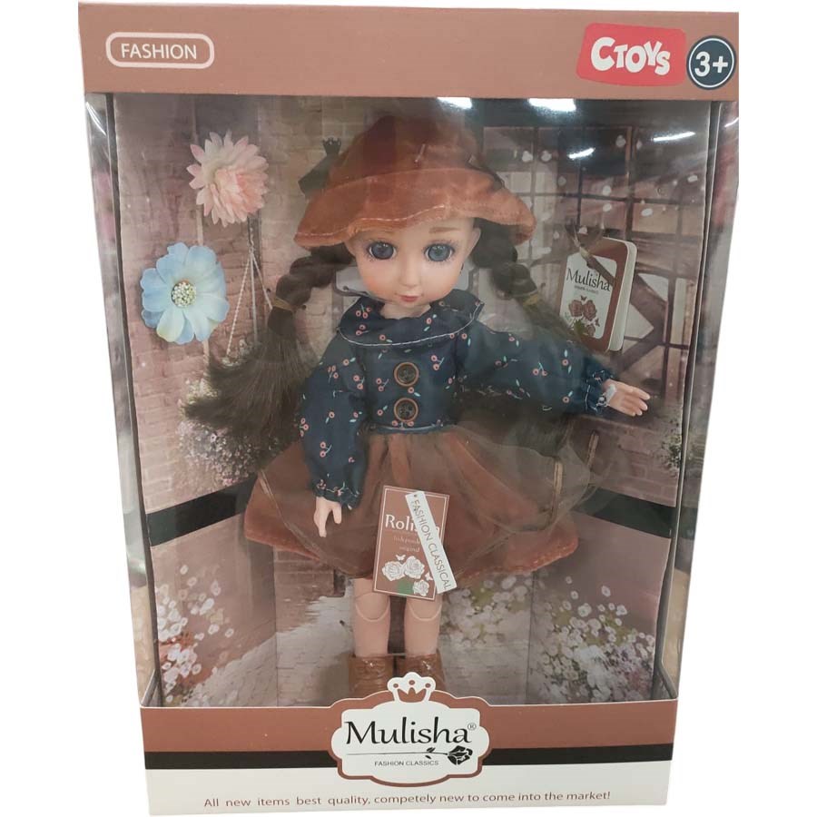 Klasik Moda Aksesuarlı Bebek 