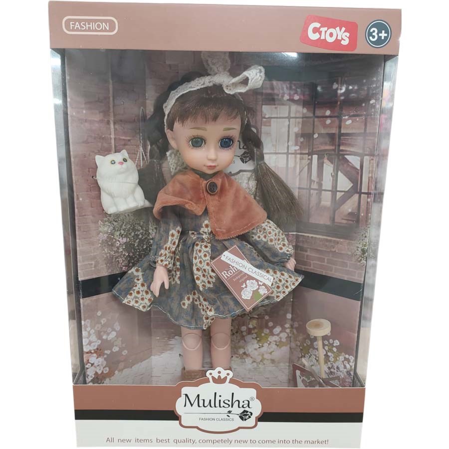 Klasik Moda Aksesuarlı Bebek 