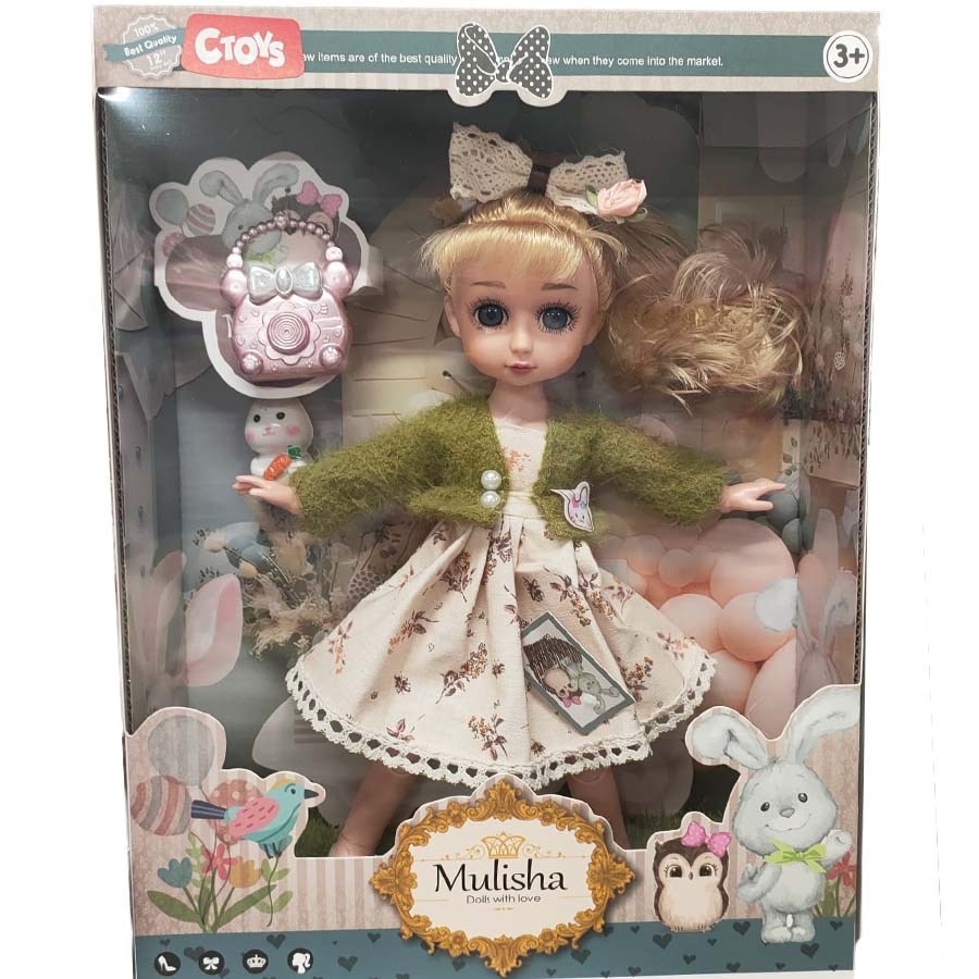 Klasik Moda Aksesuarlı Bebek 