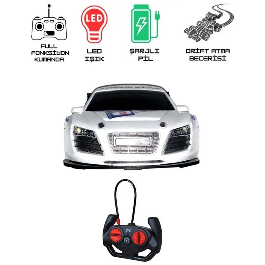 Uzaktan Kumandalı Şarjlı Yarış Arabası 1:16 