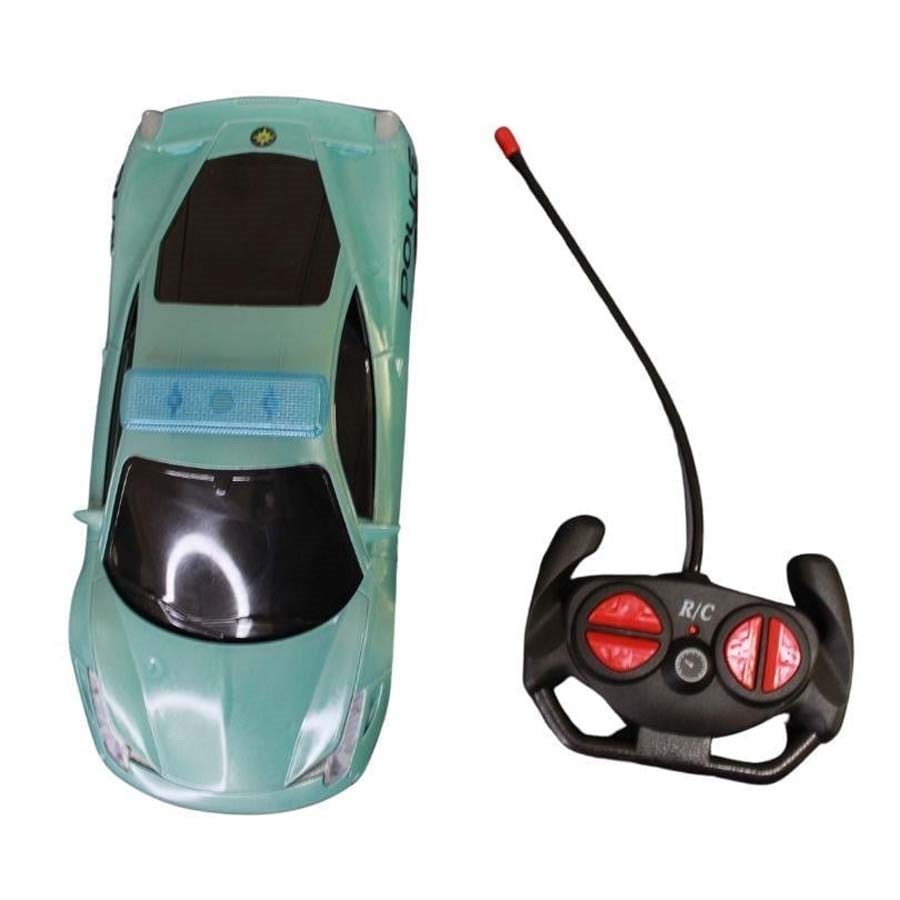 Işıklı ve Sesli Uzaktan Kumandalı Polis Arabası 