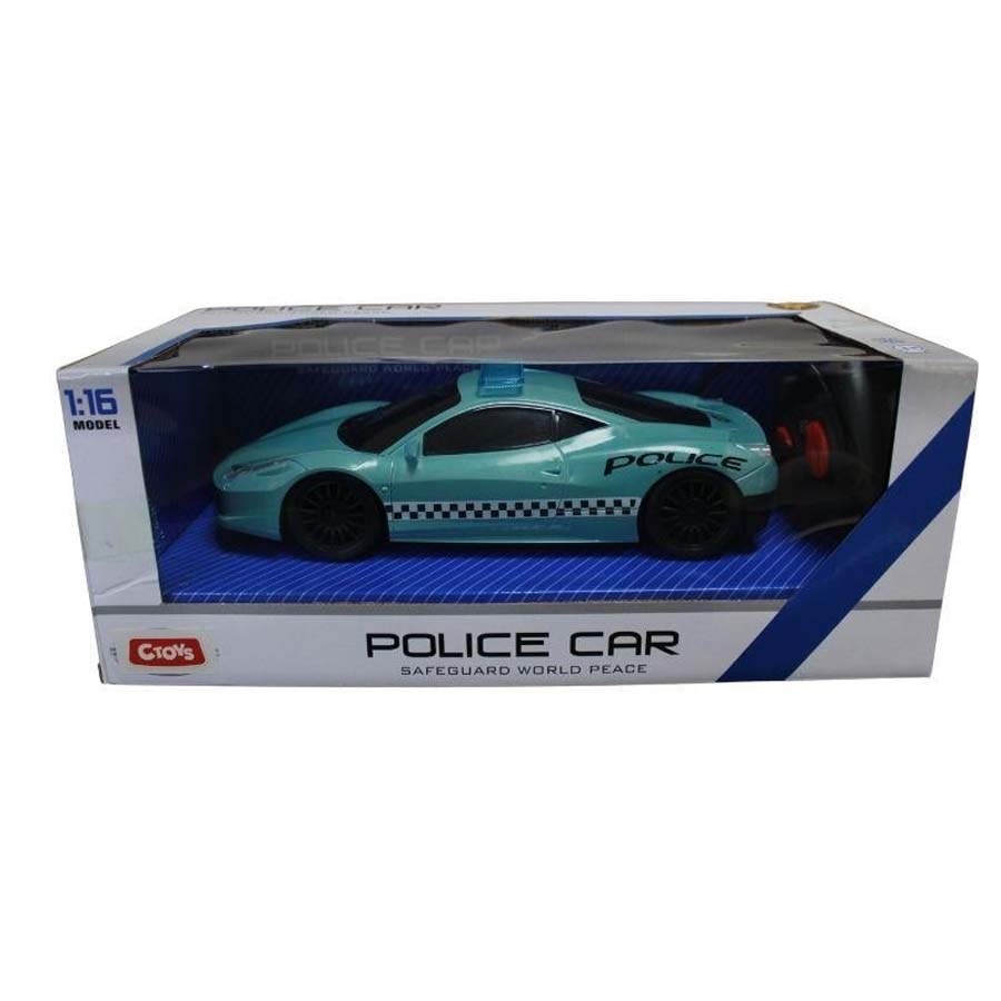 Işıklı ve Sesli Uzaktan Kumandalı Polis Arabası