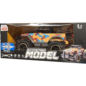 Işıklı ve Sesli Kumandalı Buharlı Safari Araç