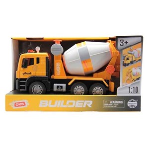 Sesli ve Pilli Beton Mikseri Sarı 1:10