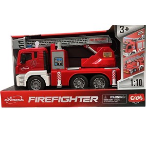 Sesli ve Işıklı Su Atabilen İtfaiye Aracı 1:10