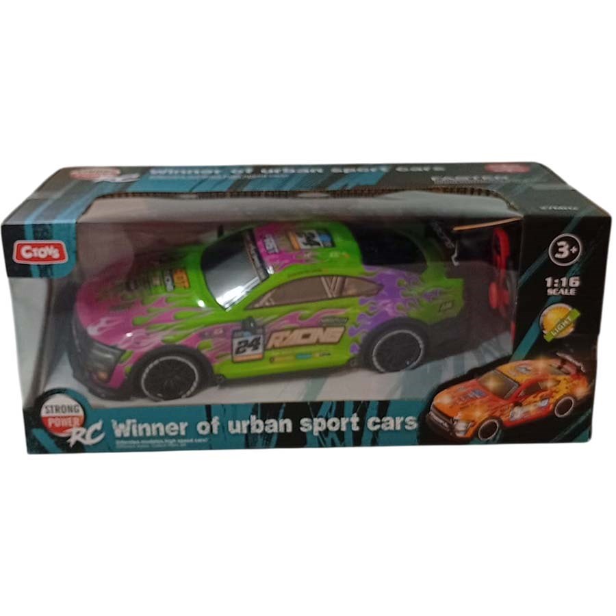 Işıklı Uzaktan Kumandalı Yarış Aracı 1:16