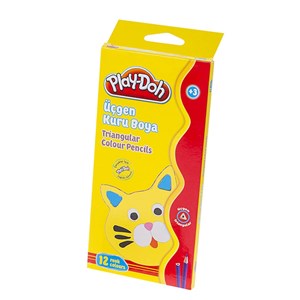 Play-Doh Jumbo Woodfree Üçgen Kuru Boya