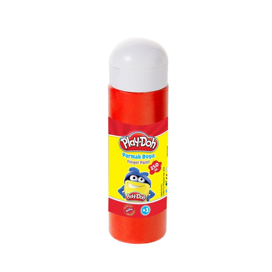 PLAY-DOH PARMAK BOYASI (TÜP) 250 ML. KIRMIZI 