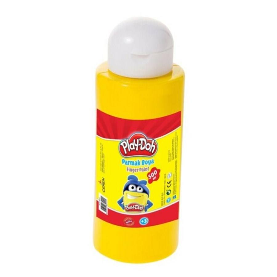 Play Doh Parmak Boyası 500 ml Sarı 