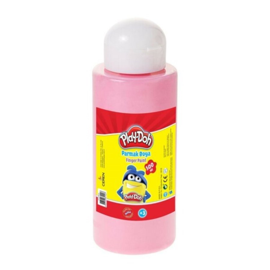 Play Doh Parmak Boyası 500 ml Pembe 