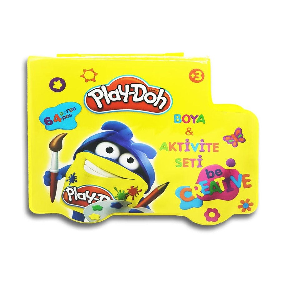 Play-doh Kırtasiye Boya & Aktivite Seti 64 Parça 