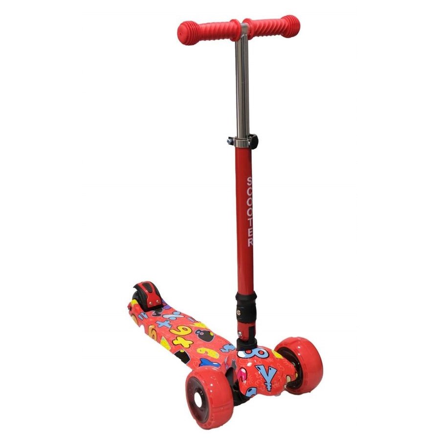 Işıklı 3 Tekerlekli Scooter 