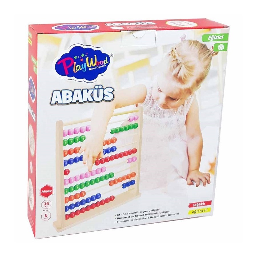 Kutuda Ahşap Büyük Abaküs 