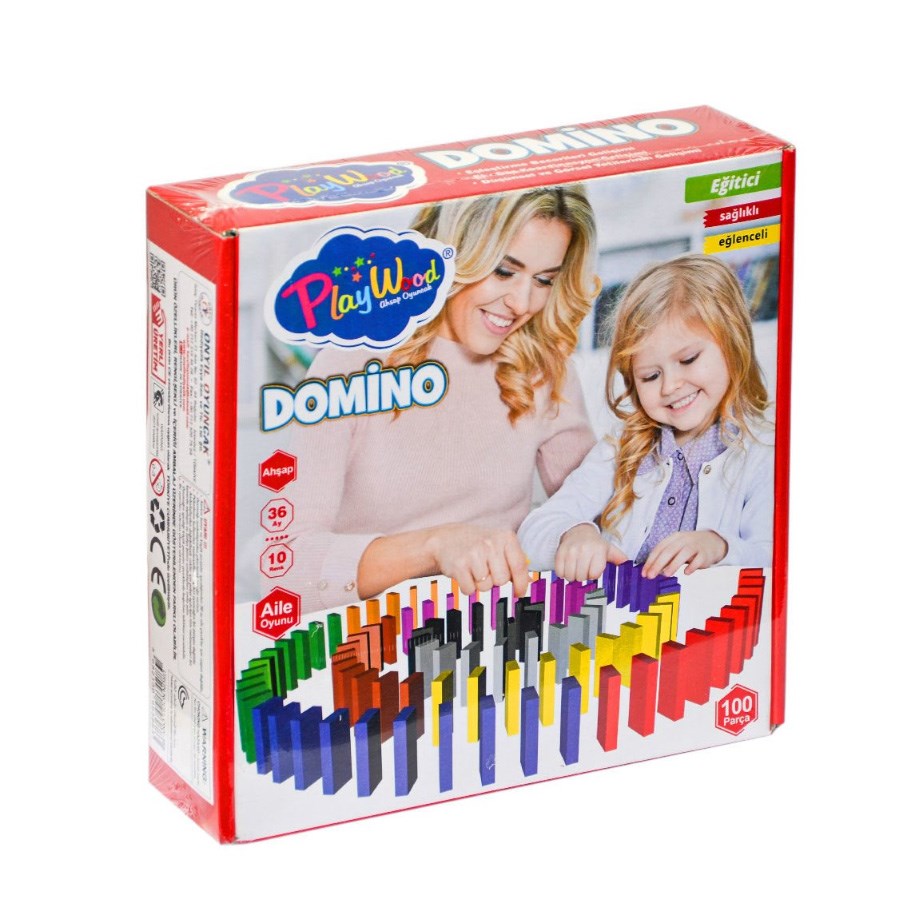 Play Wood Ahşap Domino 