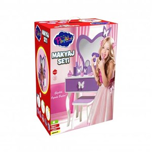 Playwood Kutuda Ahşap Makyaj Seti