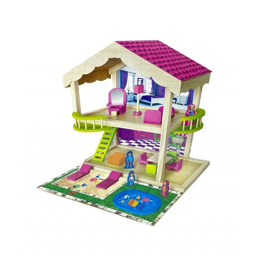 Playwood Ahşap Villa Seti 
