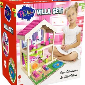 Playwood Ahşap Villa Seti