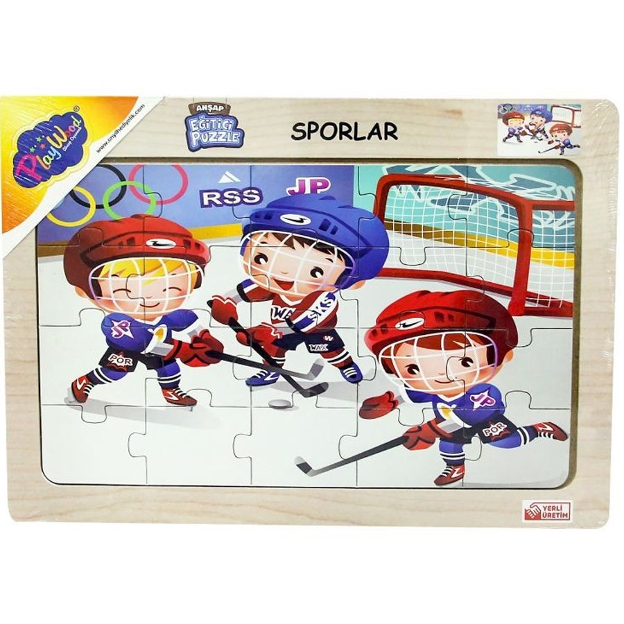 Ahşap Sporlar Puzzle 