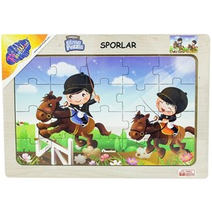 Ahşap Sporlar Puzzle