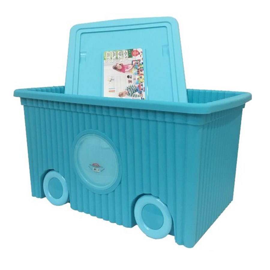 Trendy Oyuncak Kutusu 60lt Tekerli 