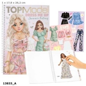 Topmodel Büyük Boy Çıkartma Yaz Hissi