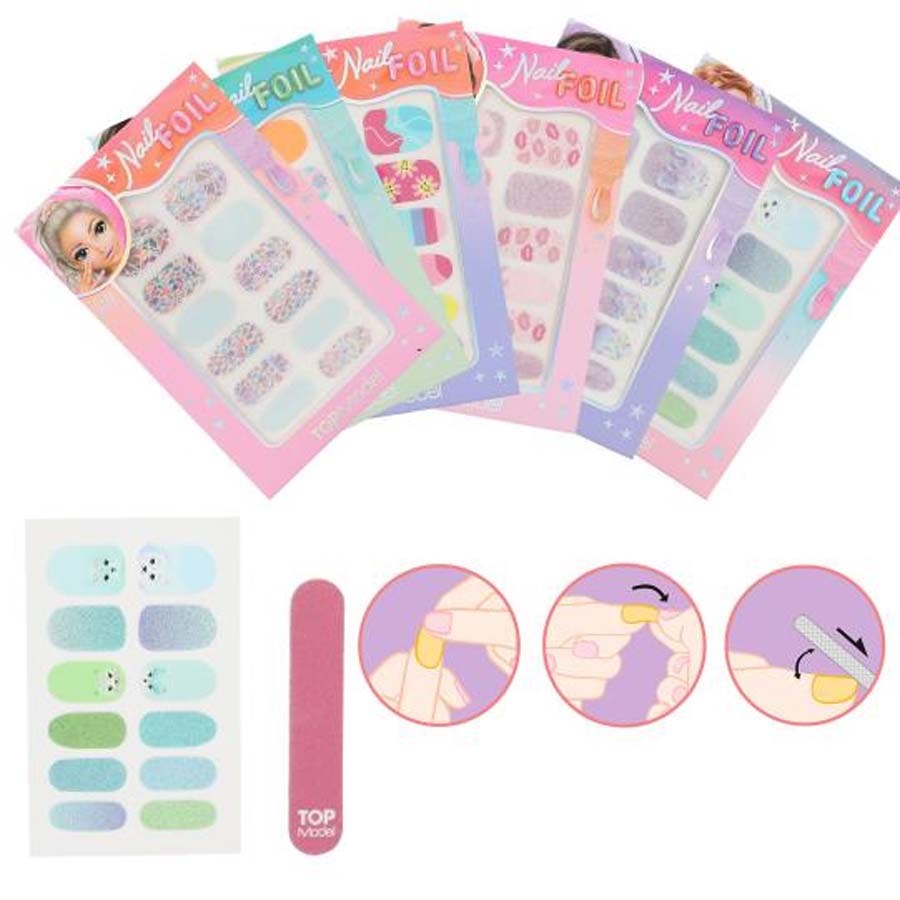 Topmodel Tırnak Çıkartmaları 