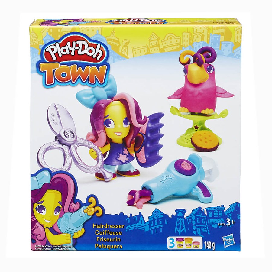 Play-Doh Town Figür Ve Arkadaşı Kuaför