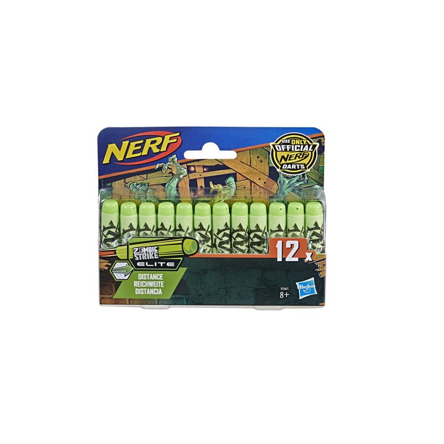 Nerf Zombie Strike Elite Dart 12'li Yedek Paket 
