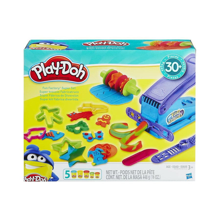 Play Doh Oyun Setleri Eğlence Fabrikası Süper Set
