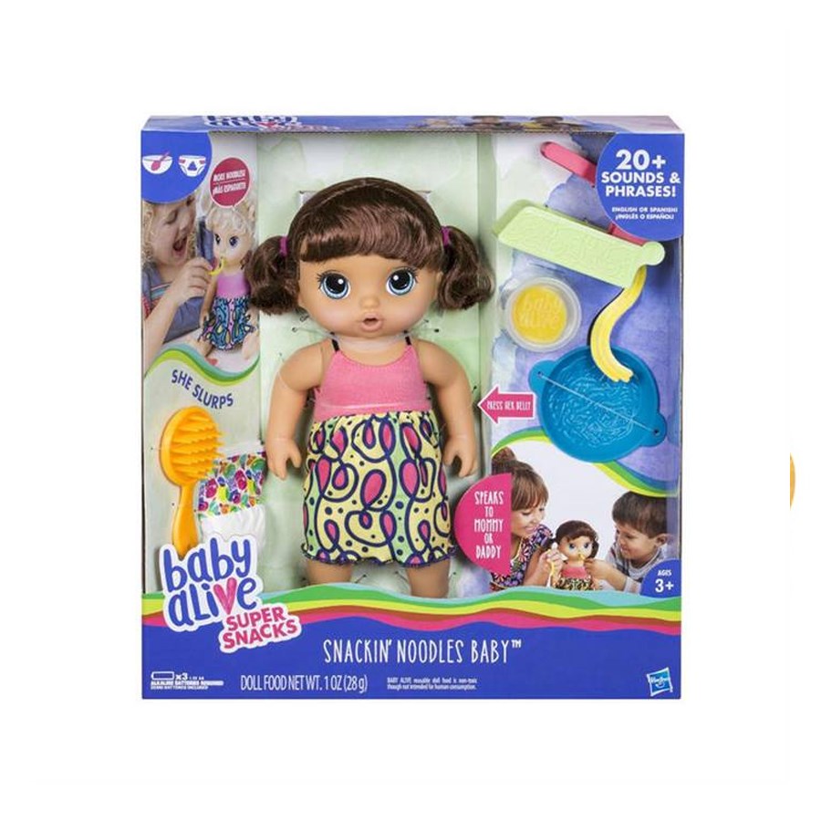 Baby Alive Spagetti Seven Bebeğim Kumral 