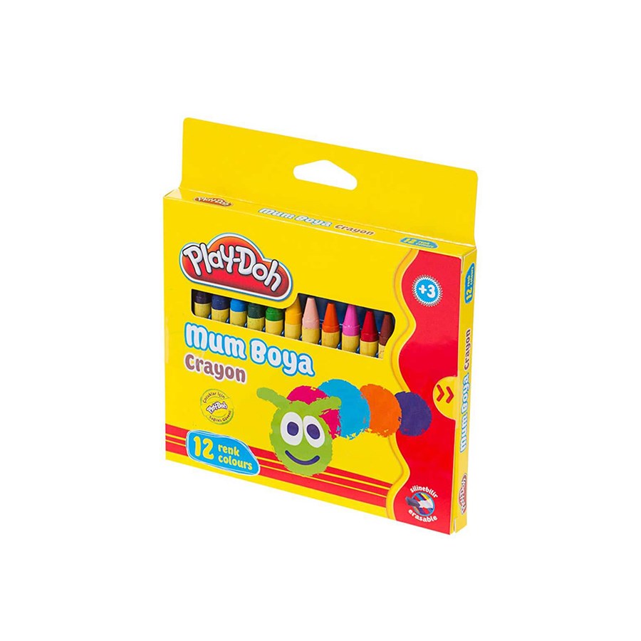 Play-Doh Crayon (Mum) Boya 12 Renk  