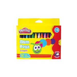 Play-Doh Jumbo Crayon Mum Boya 12 Renk