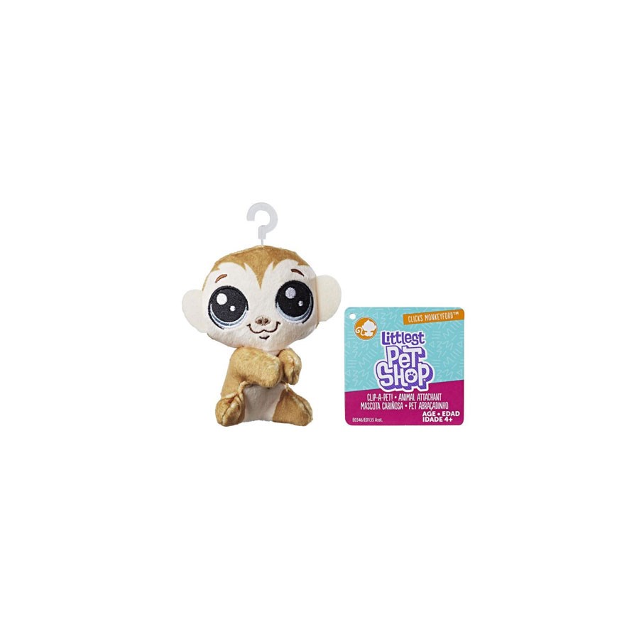 Little Pets Shop Mini Peluş Minişler Clicks Monkeyford