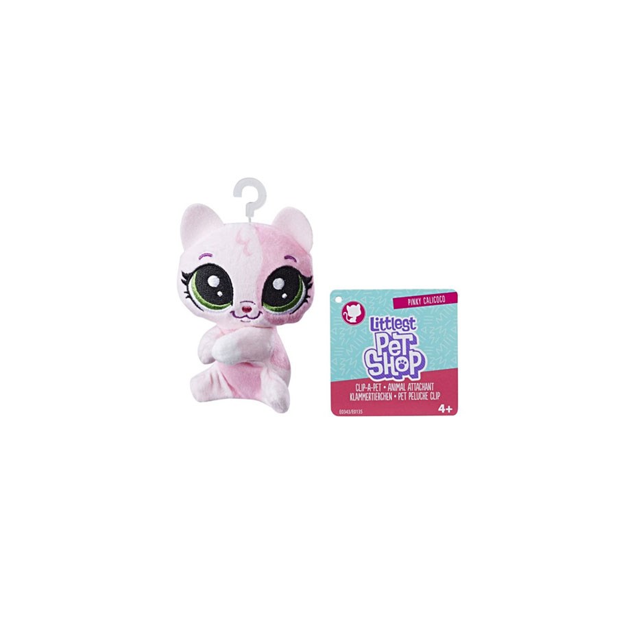 Little Pets Shop Mini Peluş Minişler Pinky Calicoco