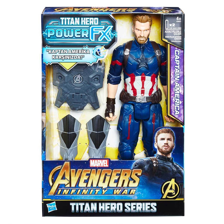 Avengers Titan Captain Amerika Figür 