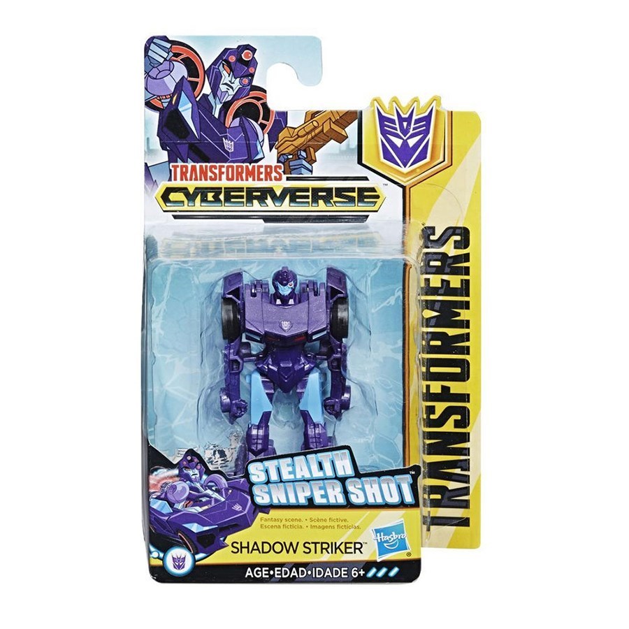 Transformers Cyberverse Küçük Figür Shadow Striker