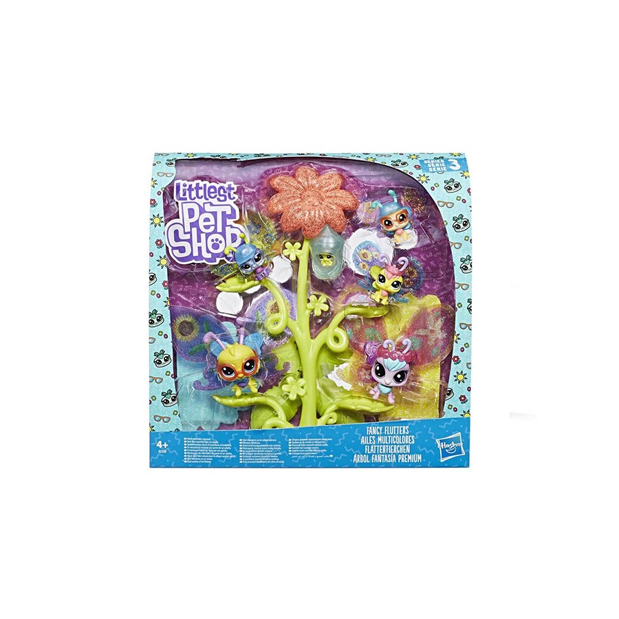 Littlest Pet Shop Süslü Kelebek Miniş Ailesi 