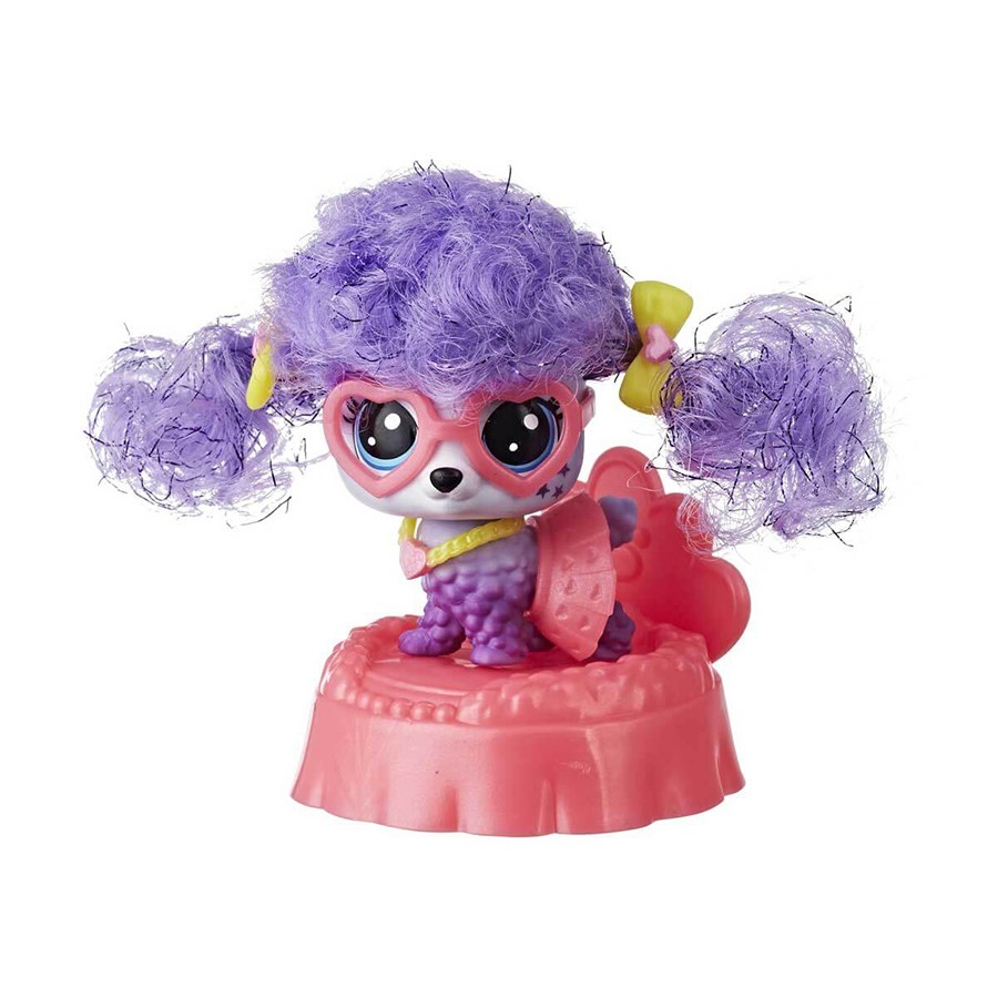 Littlest Pet Shop Süslü Özel Miniş Bebe La Poodle
