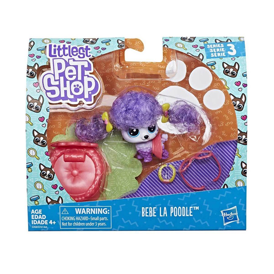 Littlest Pet Shop Süslü Özel Miniş Bebe La Poodle