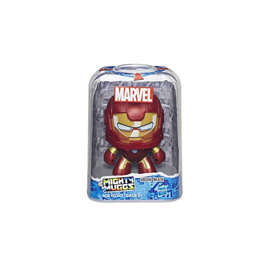 Marvel Mighty Muggs Iron Man Figür 