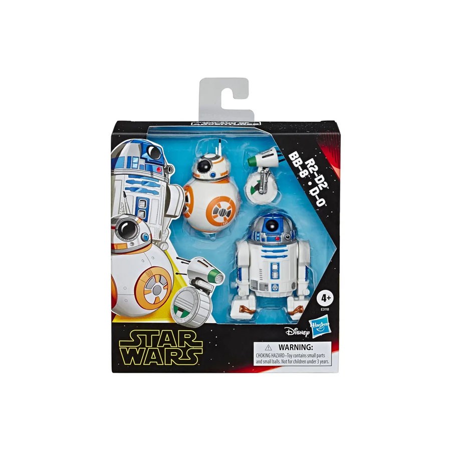 Star Wars Galaxy Of Adventures 3'Lü Droid Figür 