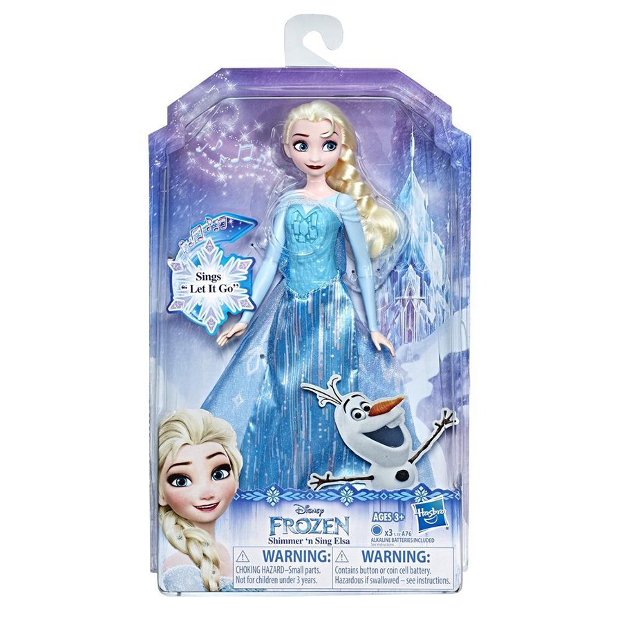 Disney Frozen Şarkı Söyleyen Elsa 