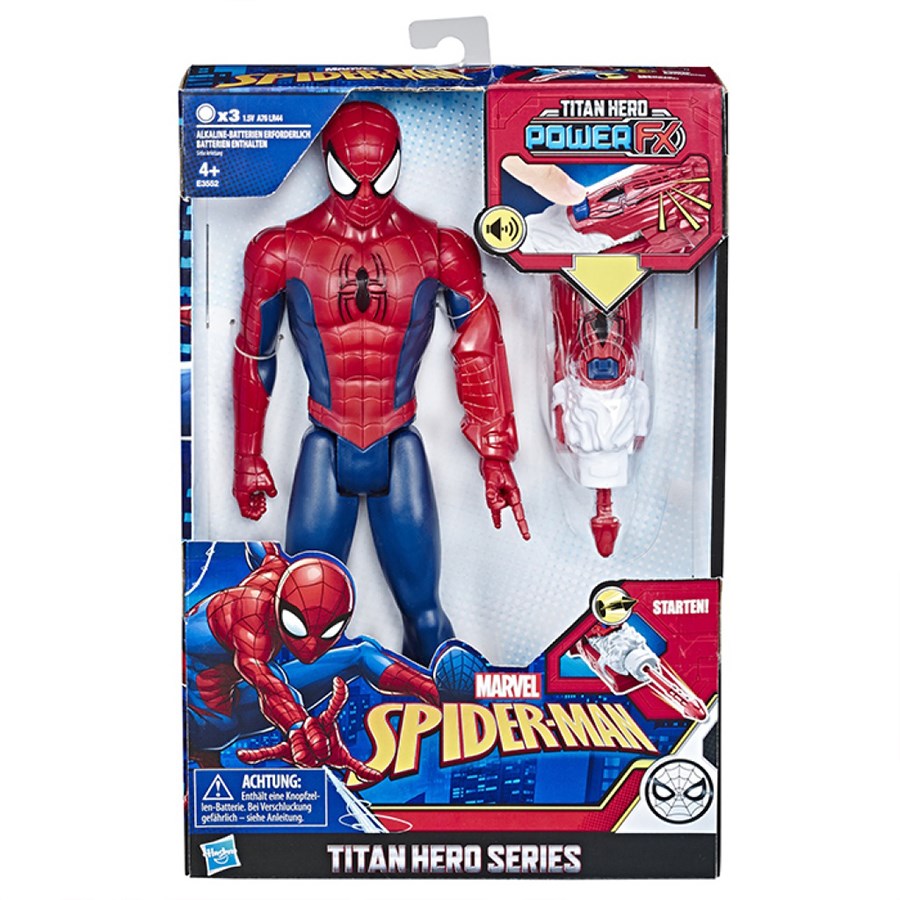 Hasbro spider shop man titan hero