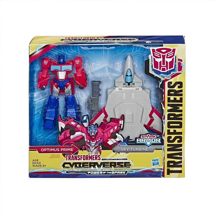 Transformers Cyberverse Spark Armor Elite Figür Optimus Prime