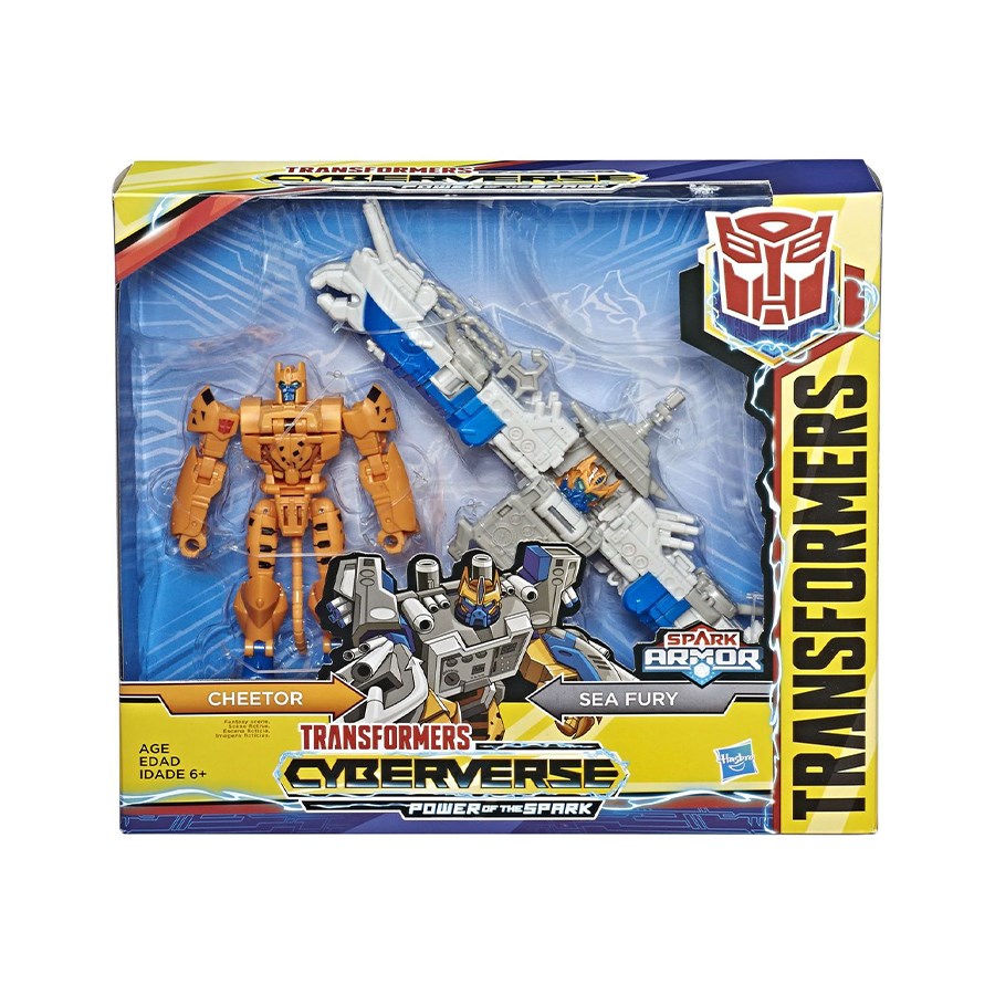 Transformers Cyberverse Spark Armor Elite Figür Sea Fury