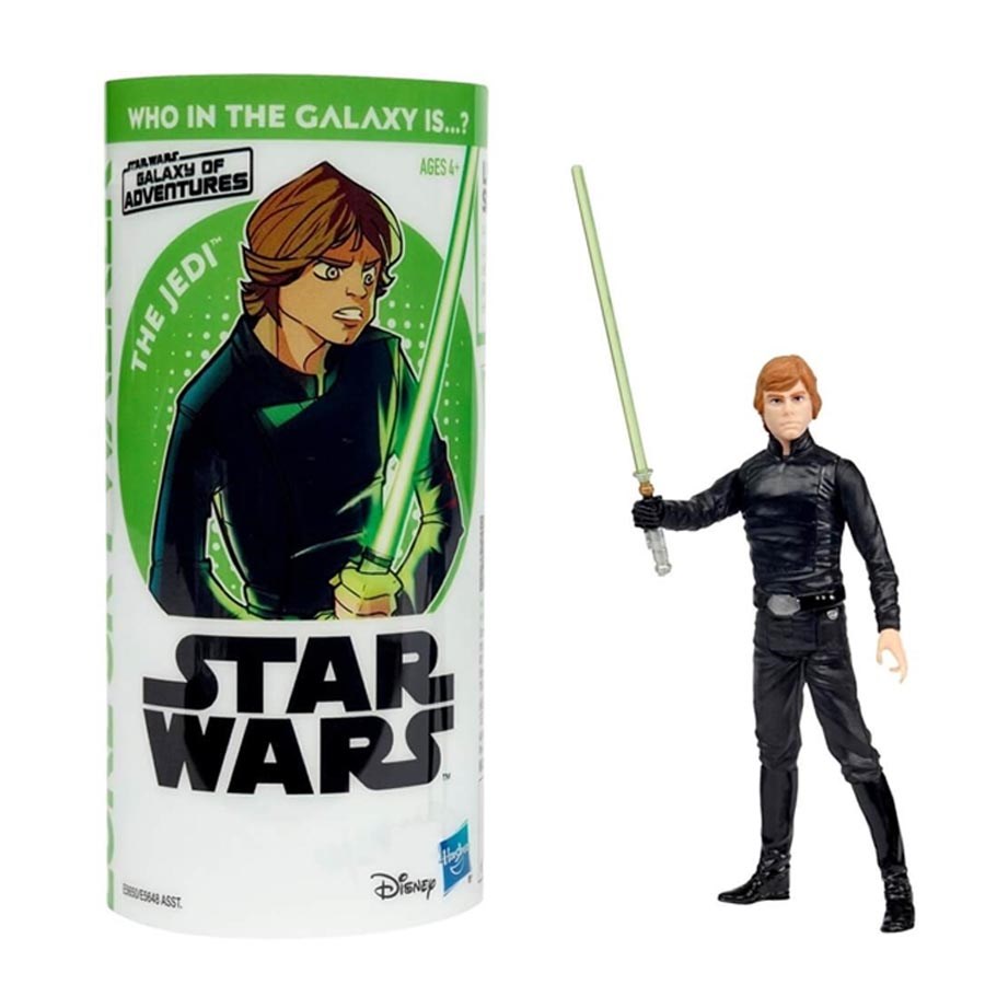 Star Wars Galaxy Of Adventures Figür Luke Skywalker