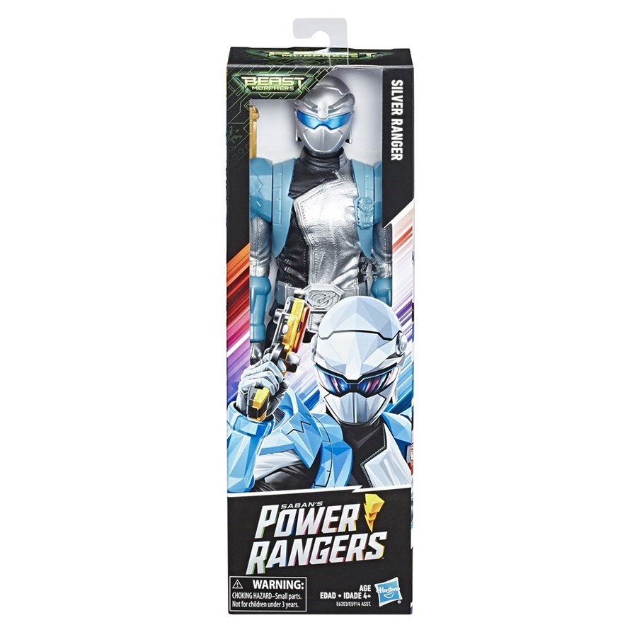 Power Ranger Best Morphers Figür 30 cm Silver Ranger