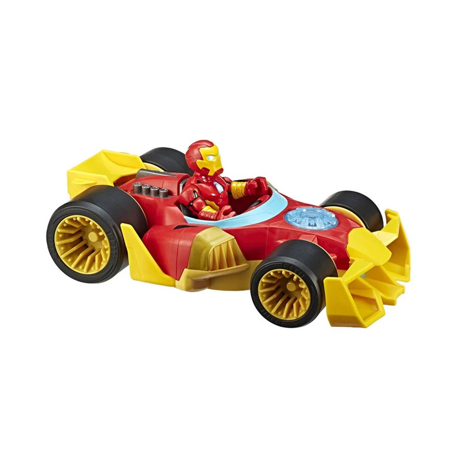Marvel Süper Hero Adventures Mega Mini Figür ve Araç İron Man